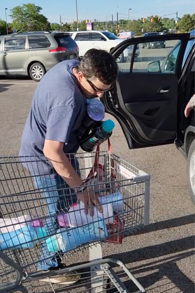 The three men stole approximately $500 worth of laundry detergent during the Father's day theft.