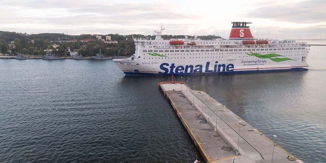 A photo of the Stena Line ship