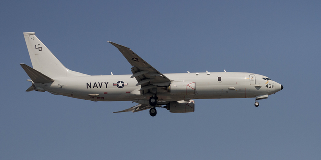 US P-8A Poseidon aircraft flies near Japan