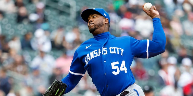 Aroldis Chapman on mound