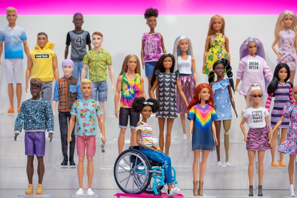 Barbie dolls from the Fashionistas line