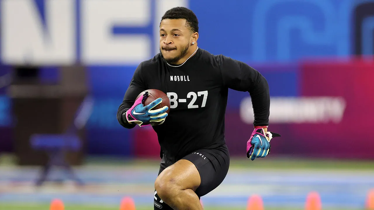 Deuce Vaughn at combine