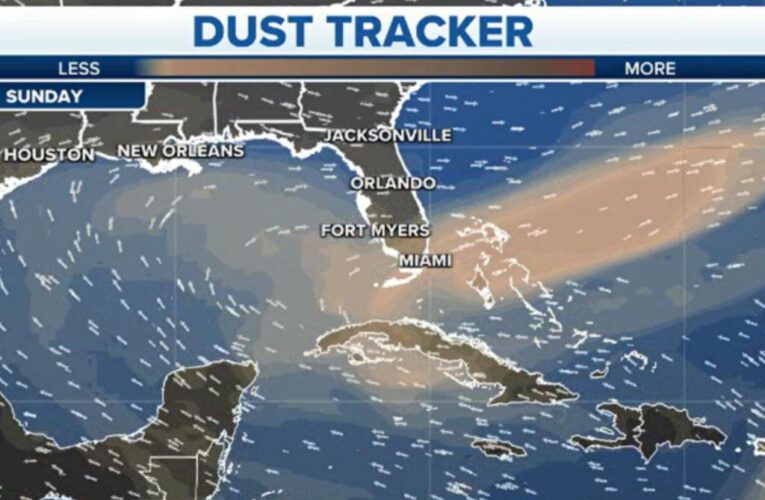 Plumes of Saharan dust could impact air quality, sunsets over Florida
