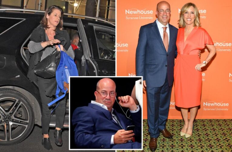 Ex-CNN chief Jeff Zucker seen holding hands with married anchor Alisyn Camerota while leaving Don Lemon’s Hamptons party