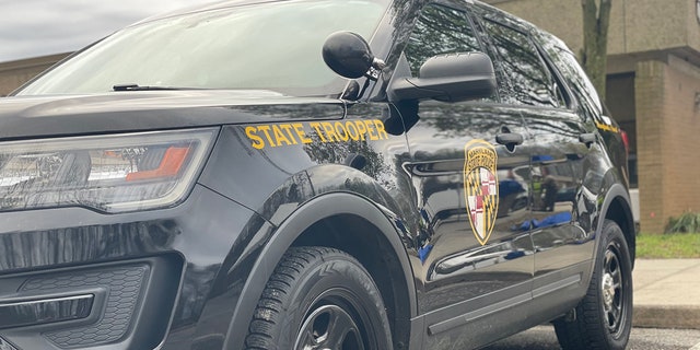 maryland state police car