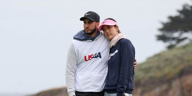 Michelle Wie and husband