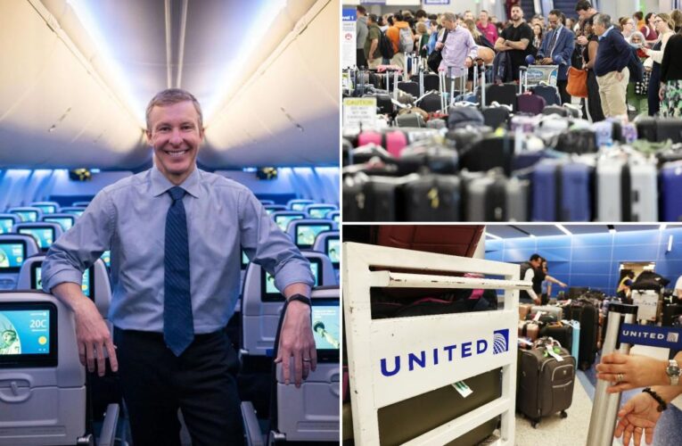 United Airlines CEO Scott Kirby takes private jet amid flight cancelations.