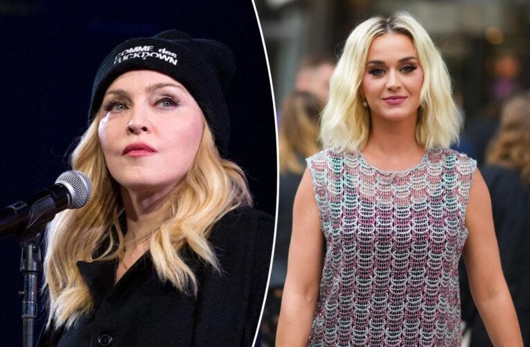 Madonna in studio with Katy Perry hours before collapse: report