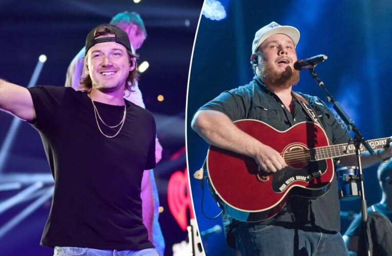 Morgan Wallen and Luke Combs hold top two Hot 100 spots, a first in 42 years for country music