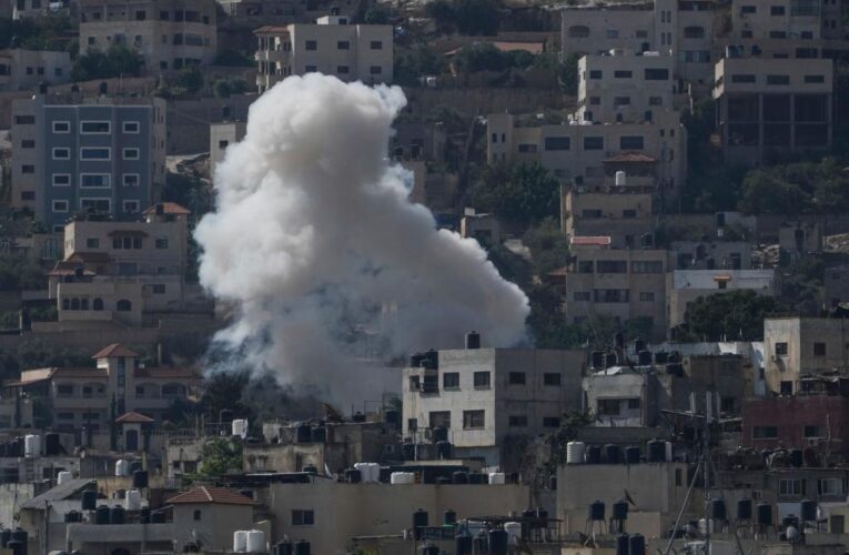 4 Palestinians killed as Israel stages large-scale raid in West Bank militant stronghold