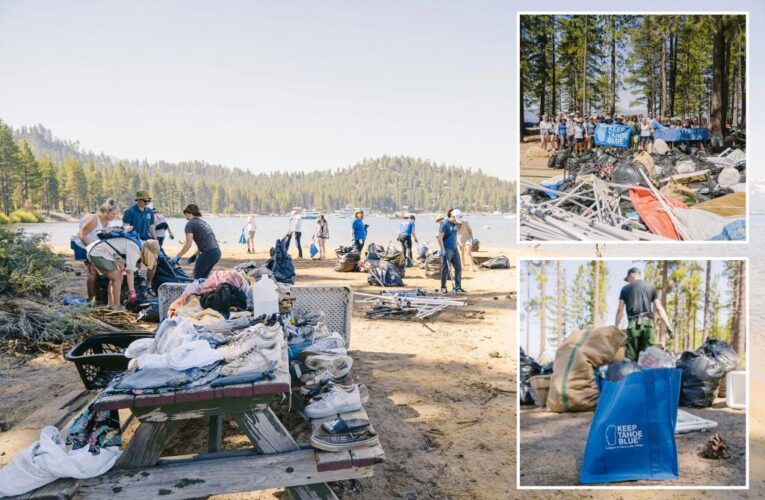 Lake Tahoe July 4th partygoers leave behind 8,500 pounds of trash