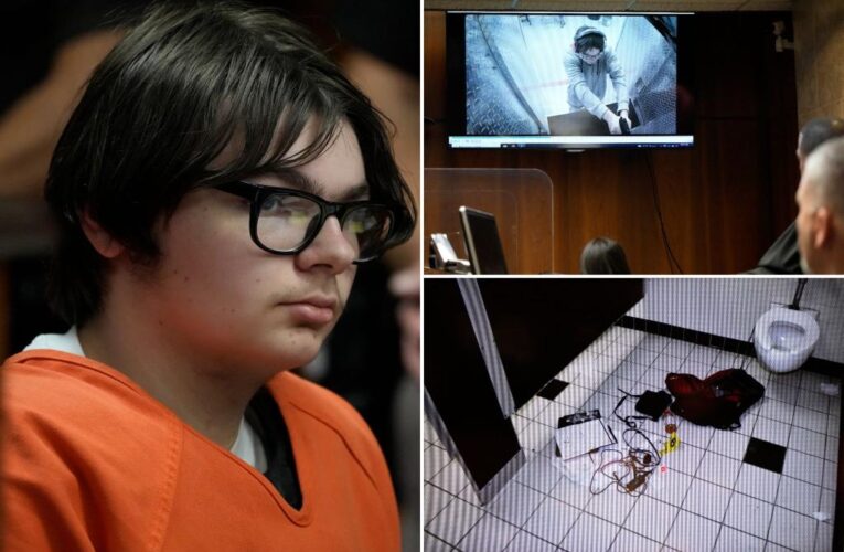 Michigan school shooter Ethan Crumbley’s recorded manifesto shocks courtroom
