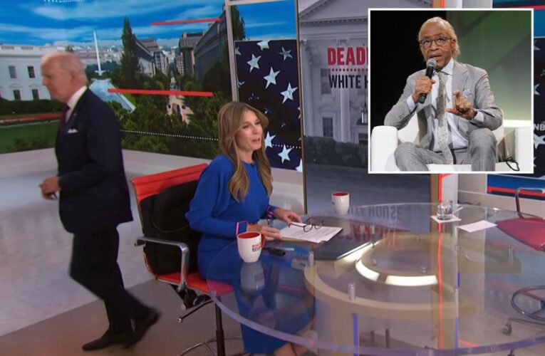 Al Sharpton defends Biden after viral moment leaving MSNBC interview: ‘He wasn’t lost’