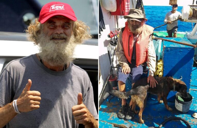 Australian sailor, Tim Shaddock, who survived 2 months adrift in Pacific with ‘amazing’ dog speaks out