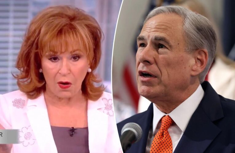 Joy Behar claims Gov. Greg Abbott a ‘sadist’