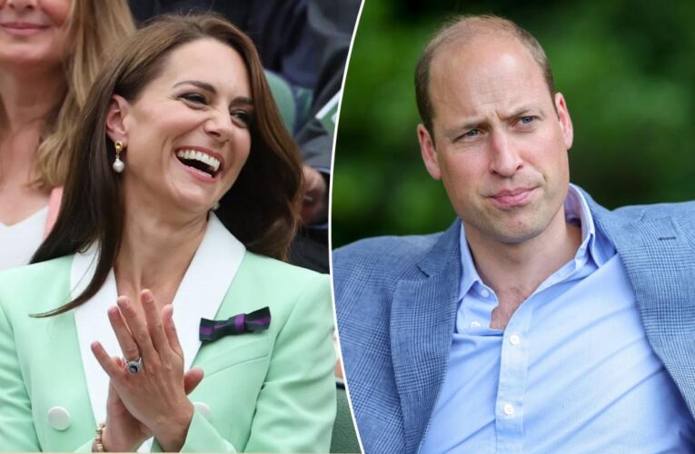 Kate Middleton teases bareheaded Prince William with this cheeky nickname