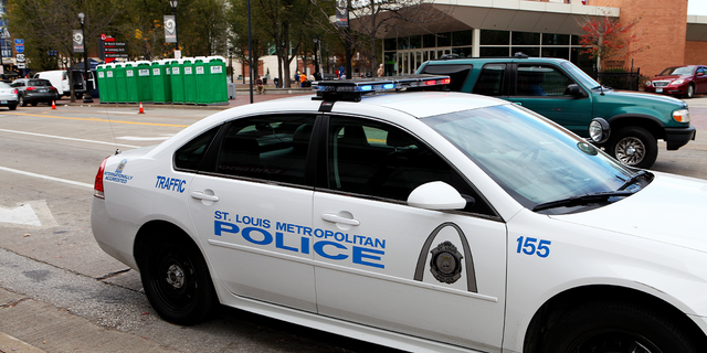 St. Louis cop car