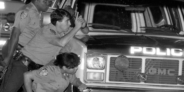 NYPD officers in 1987 