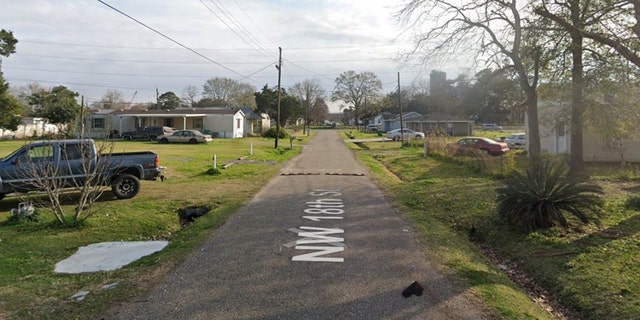 Pictured is the street where Angel Talor and Chevy Lafountain raised, and allegedly severely neglected, their children