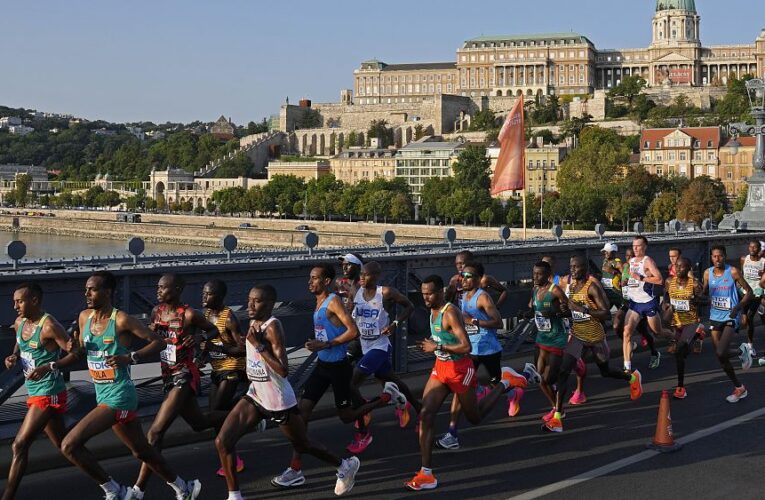 Uganda’s Victor Kiplangat crowned marathon world champion in Budapest