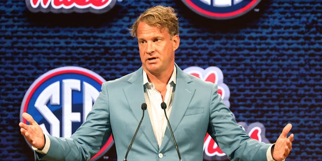 Lane Kiffin at SEC Media Days