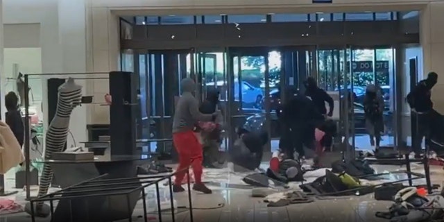 ransacked Nordstrom in California