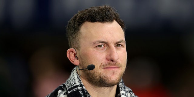 Johnny Manziel with headset on