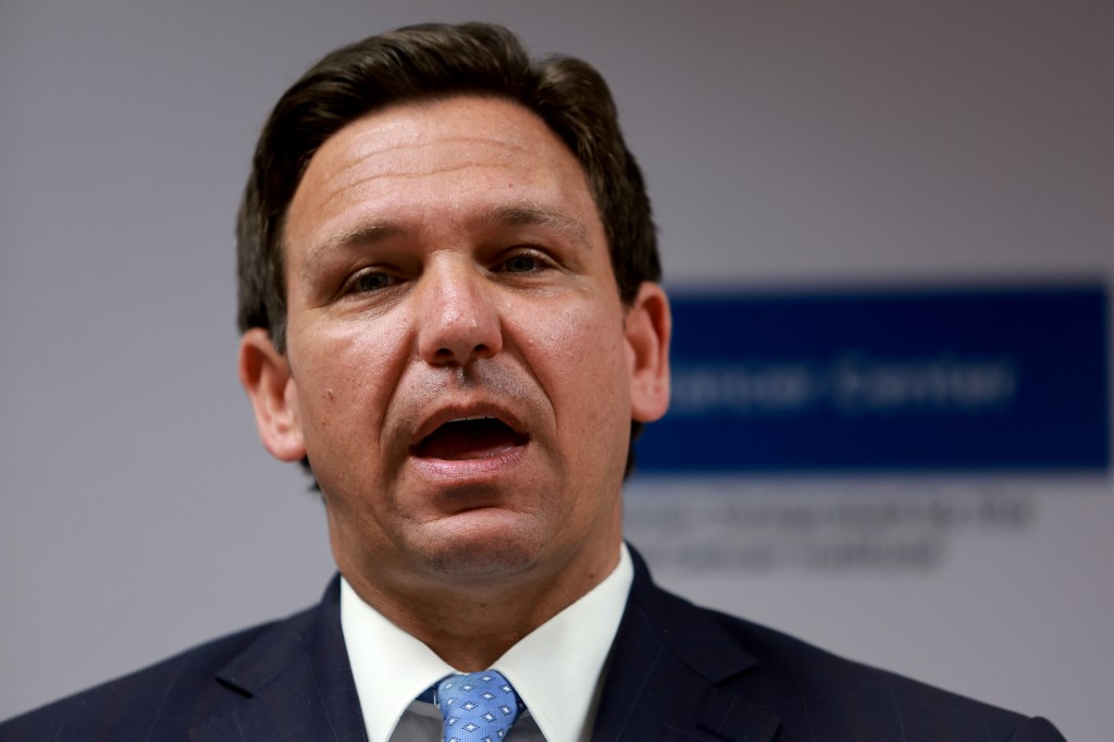 Florida Gov. Ron DeSantis, who is second to Trump in polling among GOP candidates, vowed in a tweet to "end the weaponization of government, replace the FBI Director, and ensure a single standard of justice for all Americans."