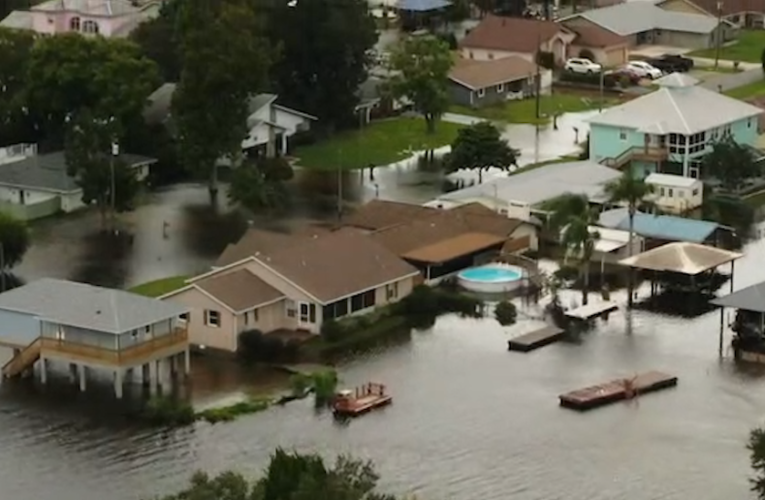 Video: ‘Take Somebody’s Help and Get Out’: Hurricane Idalia Floods Florida Town