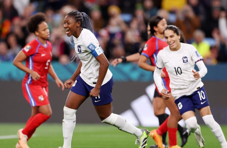 Panama 3-6 France: Les Bleues move into last-16 despite South American debutants’ first Women’s World Cup goals