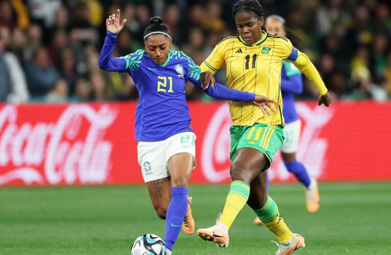 Women’s World Cup: Jamaica knock out Brazil, Sweden breeze past Argentina to top Group G to set up clash with USA