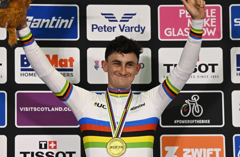 Will Tidball fulfils a dream inspired by Chris Hoy and Bradley Wiggins after winning gold at Cycling World Championships