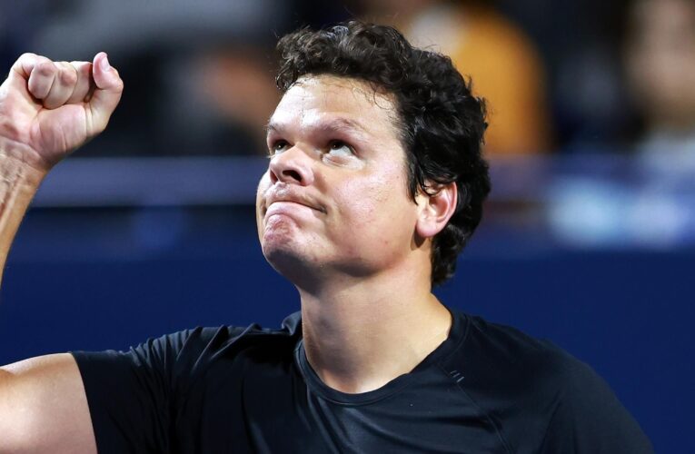 Milos Raonic overcomes controversial net call to shock Frances Tiafoe at Canadian Open – ‘They handled it badly’