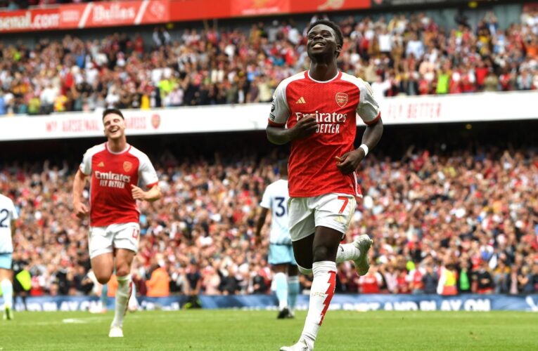 Exclusive: Saka hails 'one of my better goals', eyes 'challenges' ahead after Arsenal win