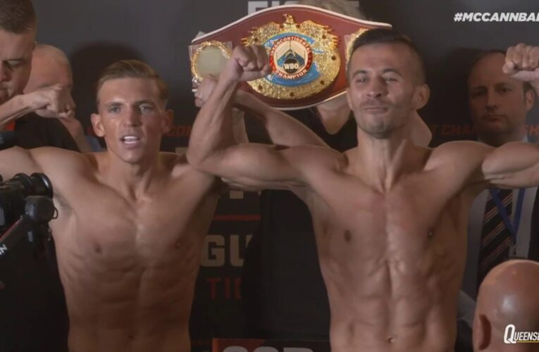 Dennis McCann v Ionut Baluta – Follow LIVE