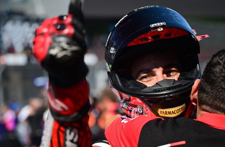 Francesco Bagnaia claims Austrian MotoGP Sprint Race victory as chaos behind him costs rivals