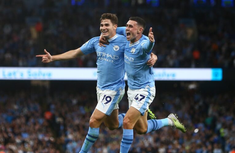 Manchester City 1-0 Newcastle United – Julian Alvarez strikes to give Phil Foden-inspired City victory over Magpies