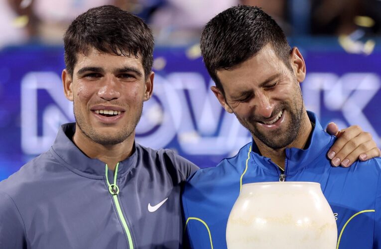 Carlos Alcaraz admits Novak Djokovic is ‘always’ on his mind as he chases return to No. 1 before end of season