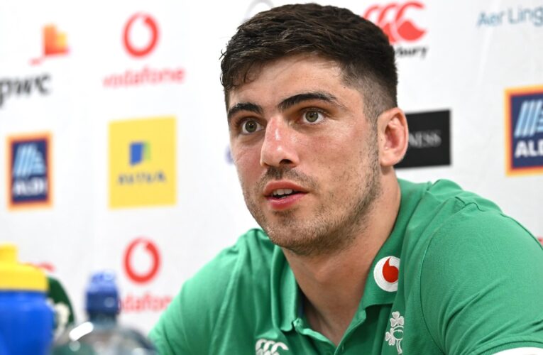 Ireland back Jimmy O’Brien dreaming of making squad for Rugby World Cup in France to achieve ‘big dream’