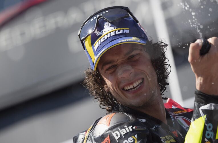 Bezzecchi jokes he'll ask Rossi for pay rise after Austrian Grand Prix success