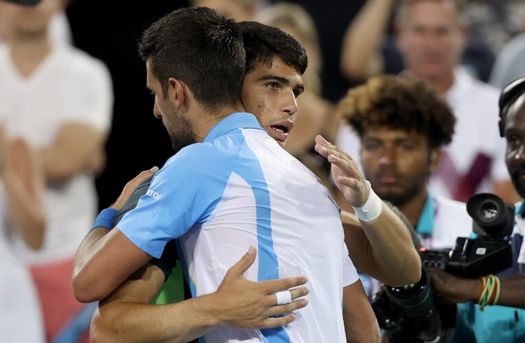 A Novak Djokovic v Carlos Alcaraz US Open final would be a ‘treat for the fans’, says Casper Ruud