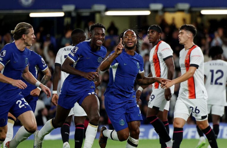 Chelsea 3-0 Luton Town: Raheem Sterling nets brace as Mauricio Pochettino’s side land first Premier League win of season