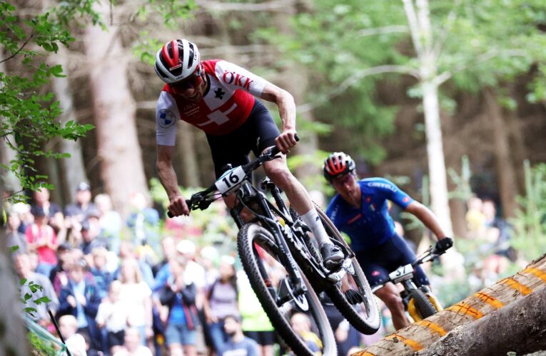 Mathias Fluckiger wins UCI Cross-country Olympic World Cup men’s race in Andorra, Tom Pidcock third