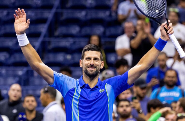 Novak Djokovic dispatches Alexandre Muller in straight sets to ease into round two of US Open