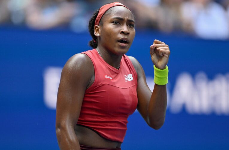Coco Gauff ousts Mirra Andreeva in battle of the young guns to reach US Open third round