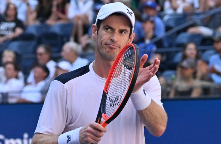 Andy Murray falls to Grigor Dimitrov at US Open despite winning wild point on opponent’s side of the net