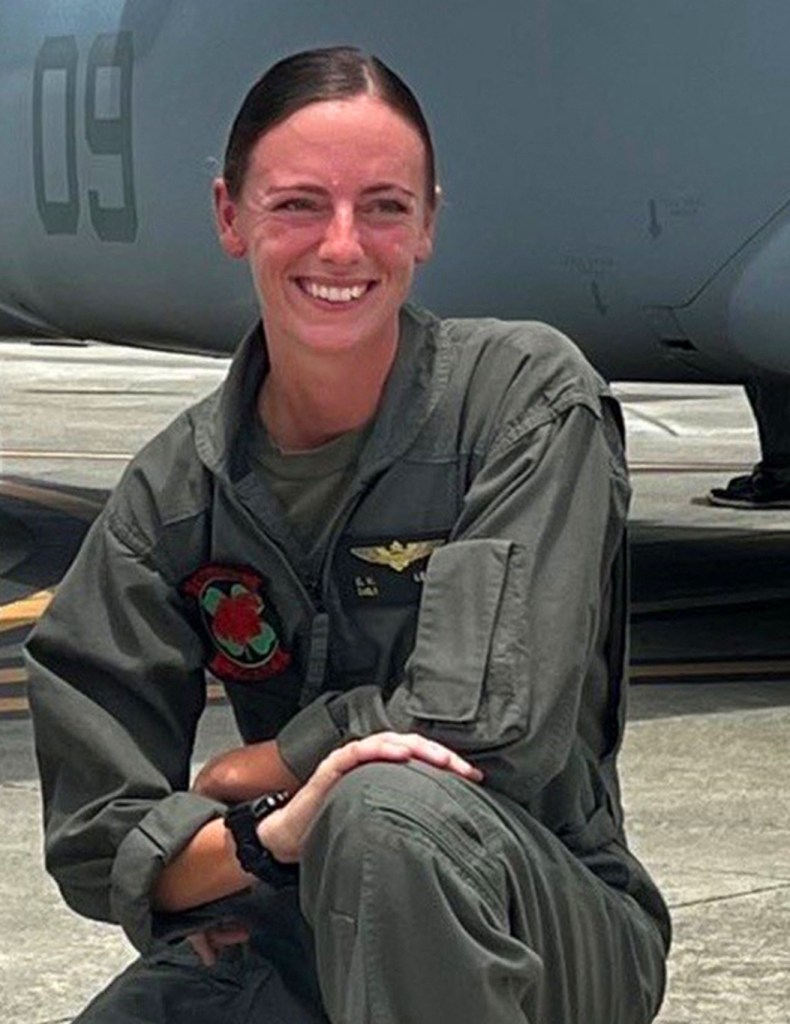 Capt. Eleanor V. LeBeau, female was the MV-22B Osprey's pilot.