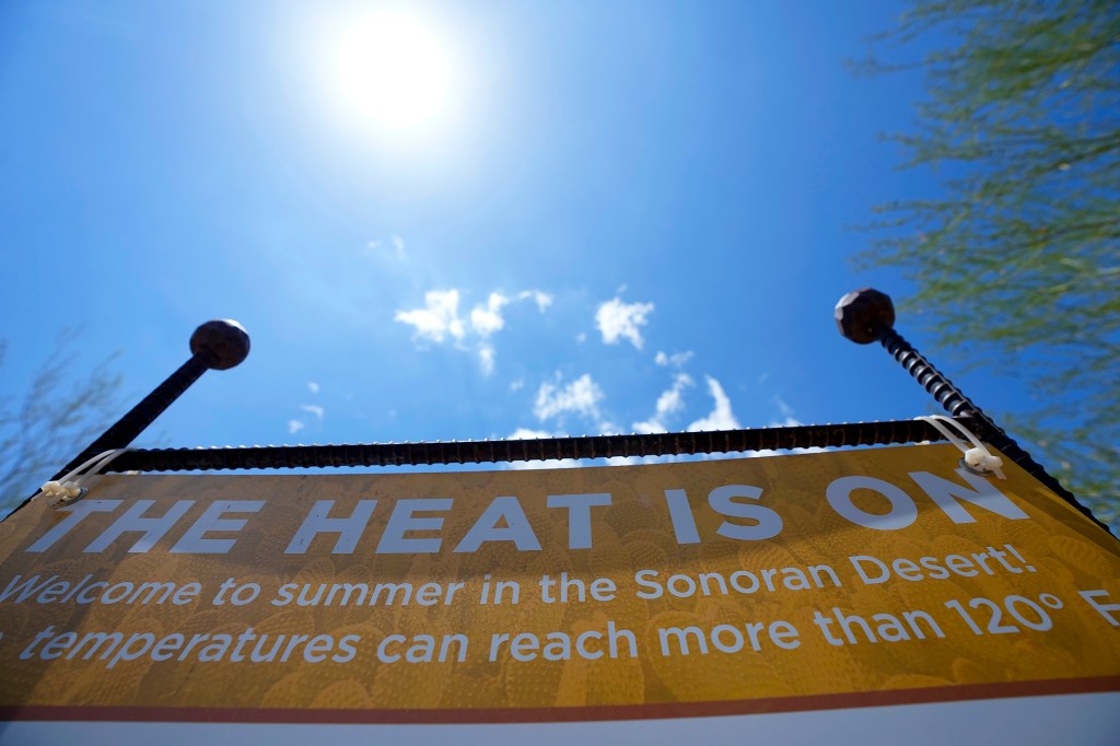 Parts of Southern California, Arizona, Texas, Louisiana, Mississippi and Oklahoma are under Excessive Heat Warnings where heat indices could reach 110. 