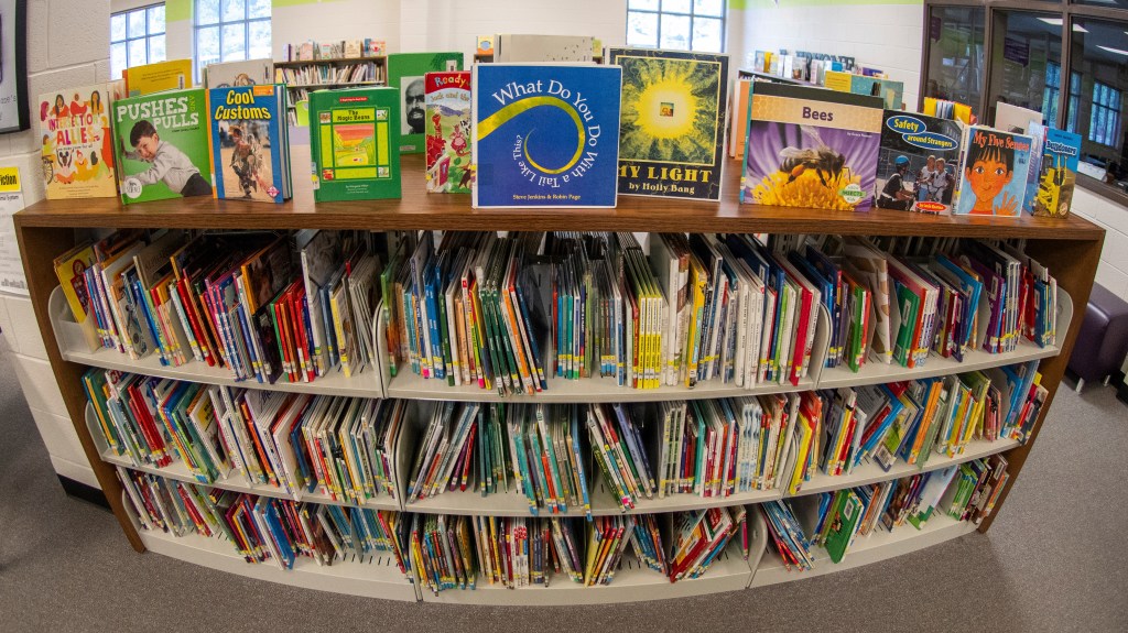 An AP review found few instances of parents challenging school library books.