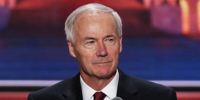 Photo of Arkansas Gov. Hutchinson